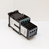 Siemens Contactor 3RT2016-1AF01 110V Coil with Aux Switch Block 3RH2911-1HA22