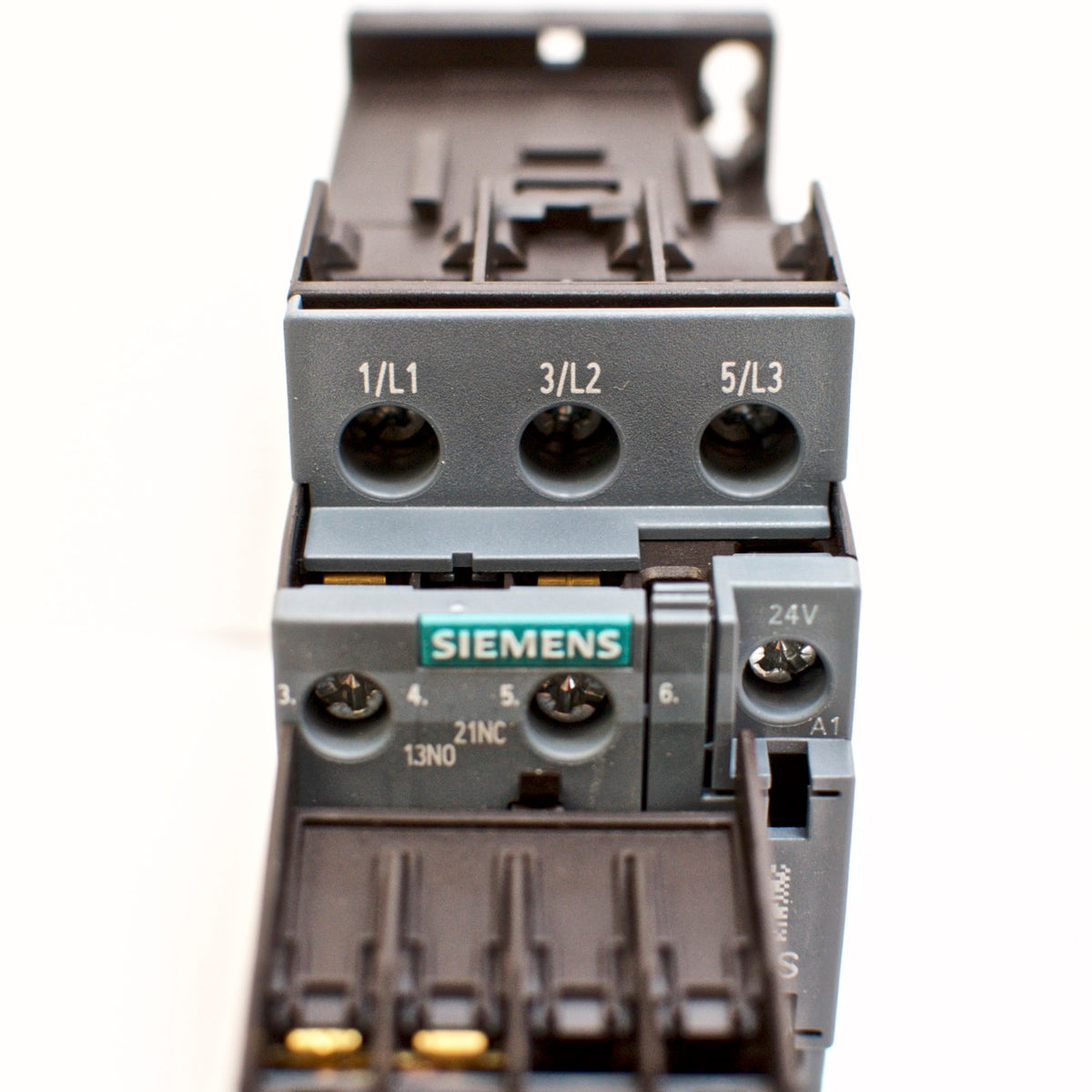 Siemens Contactor 3RT2026-1AC20 24V Coil with Aux Switch Block 3RH2911-1HA11