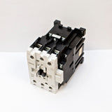 TECO CU-40 magnetic contactor, 60A, 3 phase, 220V coil, 3A1a1b (NO and NC)