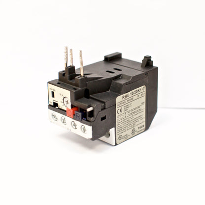TECO RHU-10/20K1 thermal overload relay, Amp range: 15 ~ 20A
