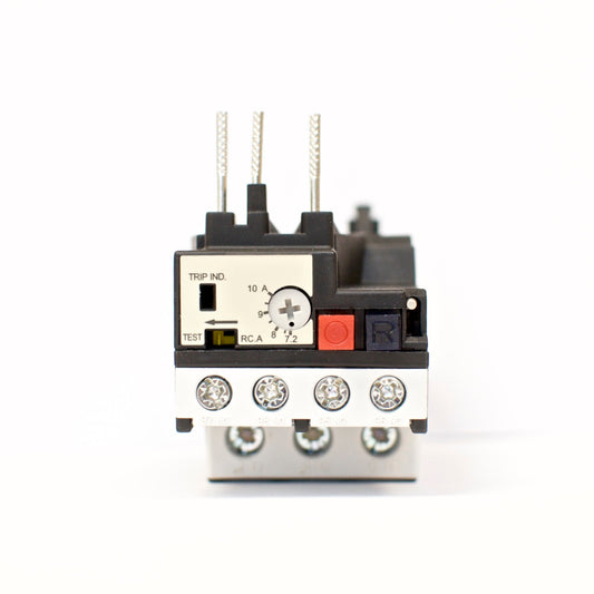 TECO RHU-10/10K1 thermal overload relay, Amp range: 7.2 ~ 10A