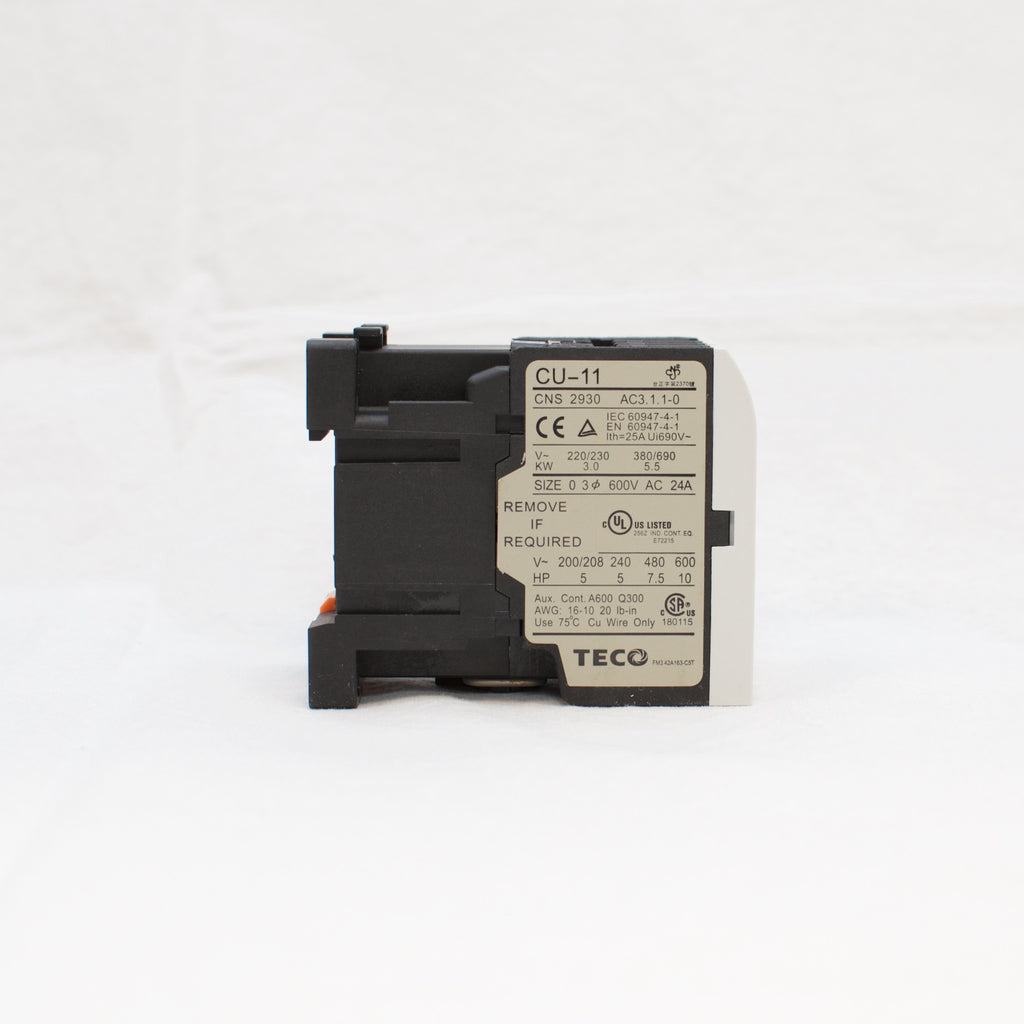 FOR TECO CU-11 magnetic contactor 110V coil 3A1b N/C (TAIAN CN-11 FOR TECO CU-11 magnetic contactor 110V coil 3A1b N/C (TAIAN CN-11