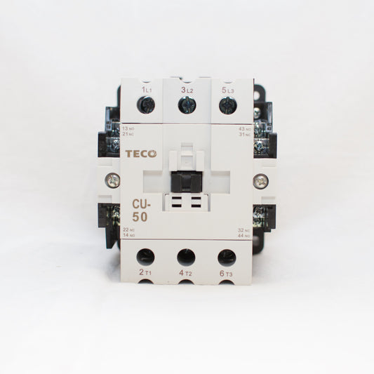 TECO CU-50 Magnetic Contactor, 24V Coil, 3A2a2b (replaces TAIAN CN-50)