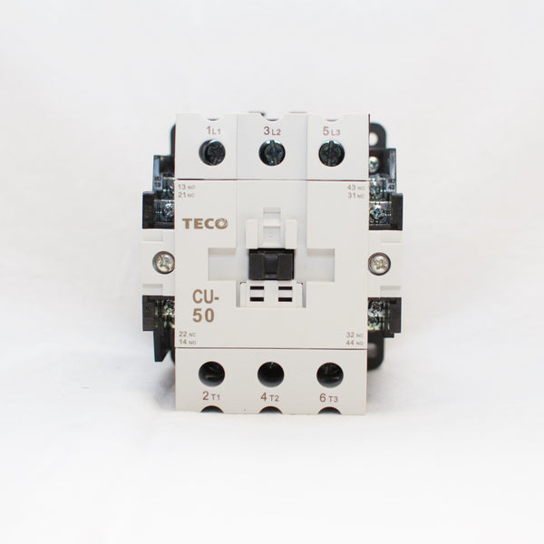 TECO CU-50 Magnetic Contactor, 24V Coil, 3A2a2b (replaces TAIAN CN-50)