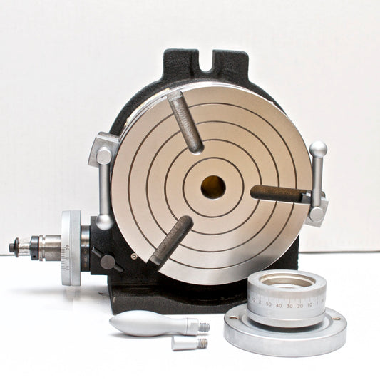 VERTEX HV-8 8" Horizontal / Vertical Rotary Table with Face Plate