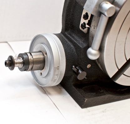 VERTEX HV-8 8" Horizontal / Vertical Rotary Table with Face Plate