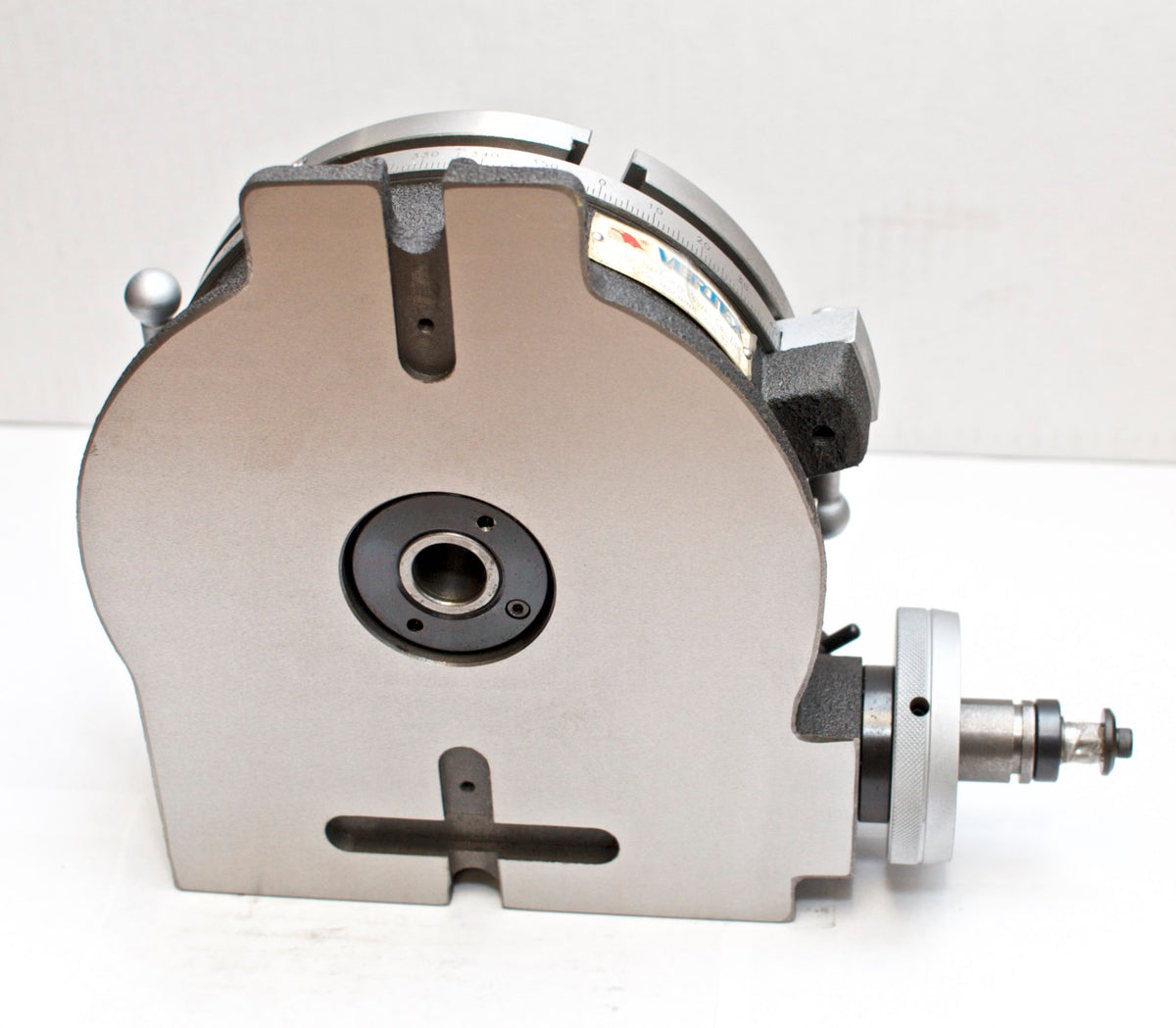 VERTEX HV-8 8" Horizontal / Vertical Rotary Table with Face Plate