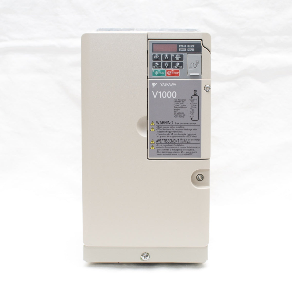 Yaskawa V1000 VFD Inverter Drive 5.5KW (7.37HP), 200V ~ 240V, CIMR-VT2A0030FAA