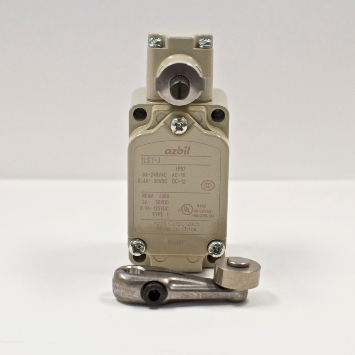 Azbil 1LS1-J limit switch, Roller Lever Type (Yamatake)