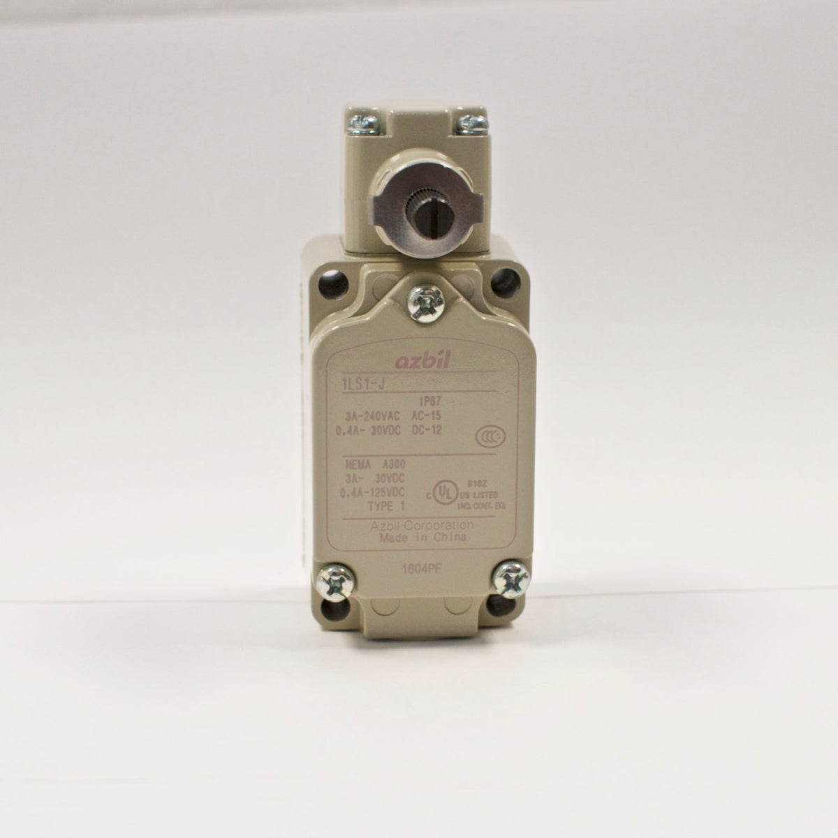 Azbil 1LS1-J limit switch, Roller Lever Type (Yamatake)