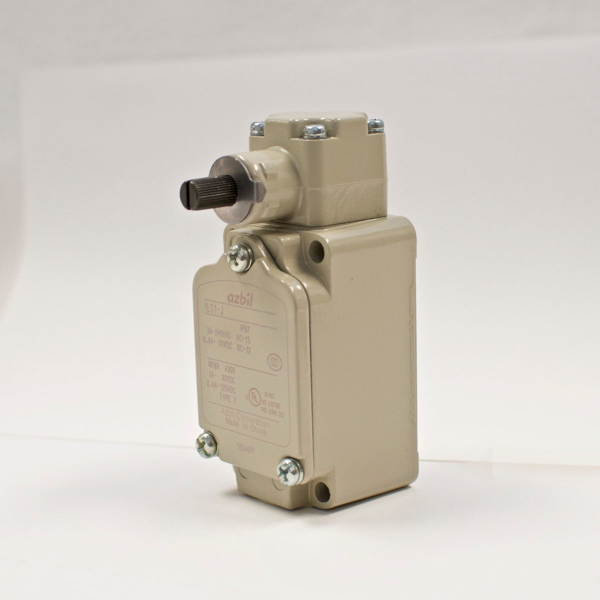 Azbil 1LS1-J limit switch, Roller Lever Type (Yamatake)