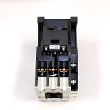 TECO CU-38 magnetic contactor, 55A, 3 phase, 24v coil, 3A1a1b (NO and NC)