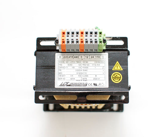 160VA Transformer 1PHASE INPUT: 220/415/440V OUTPUT: 12/24/110V HYG-005