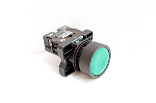 KEYON KB2-BE101 Green Flat Head Push button Switch 22mm