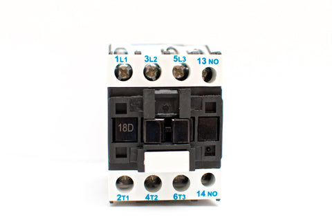 NHD C-18D10A7 magnetic contactor for 7.5HP motor, 24V coil, normally open