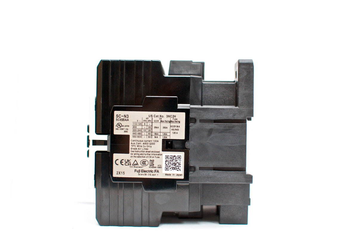 FUJI  Magnetic Contactor SC-N3 3A2a2b Coil: 24V