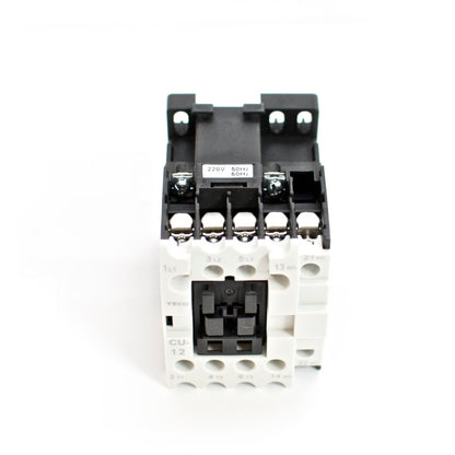 TECO CU-12 Magnetic Contactor, 220VAC Coil Voltage, 3A1a1b Contacts