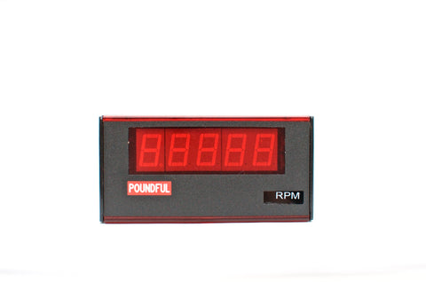POUNDFUL RPM Meter PF-L(R)-R INPUT : 1P/R, (NPN)/0~4000 RPM