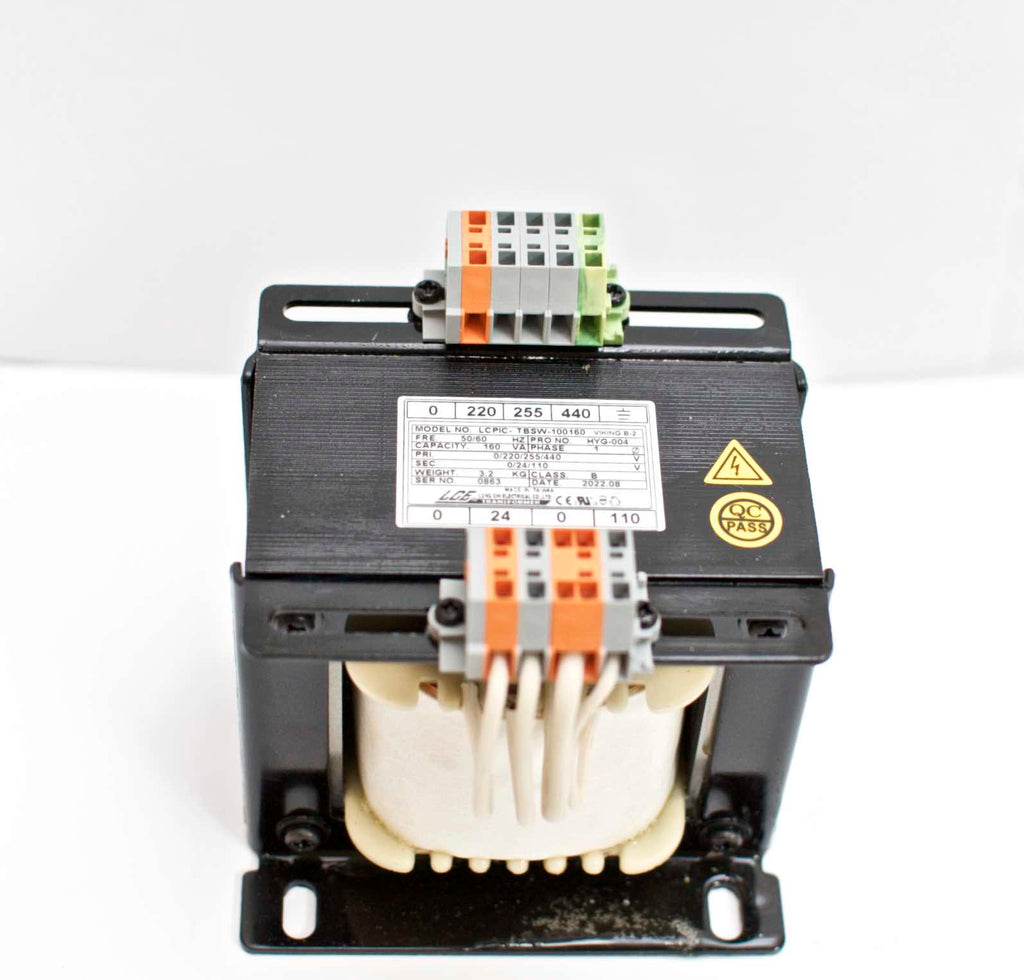 Machine Output Transformer 160VA Transformer 1PHASE INPUT: 220/255/440V OUTPUT: 24/110V HYG-004 ...