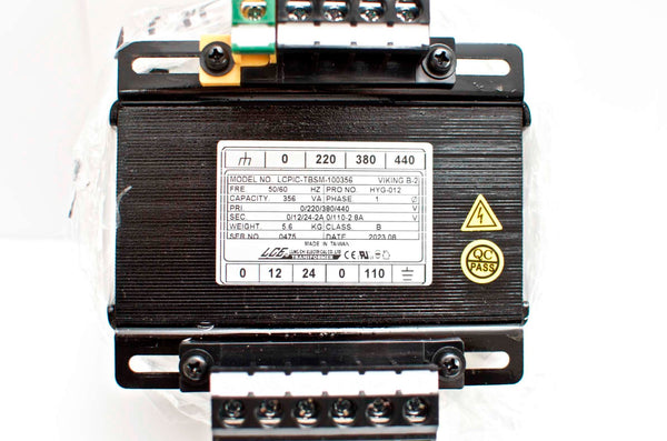 356VA 1PH AC Control Transformer PRI: 220/380/440 SEC: 12/24/110 HYG-012