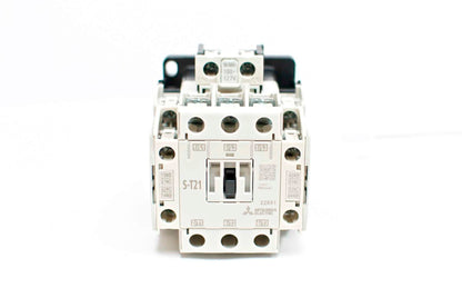 MITSUBISHI Magnetic Contactor S-T21, coil:100~127V 3A2a2b