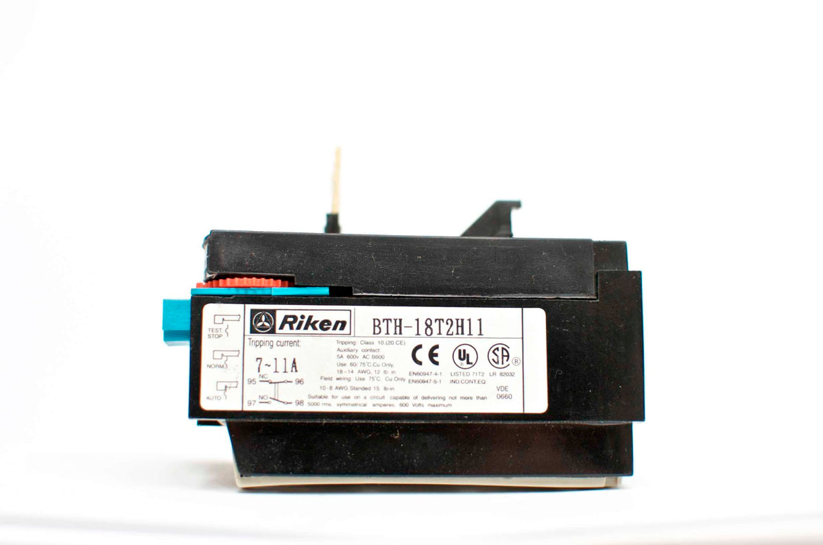 RIKEN BTH-18T2H11 thermal overload relay 7~11A