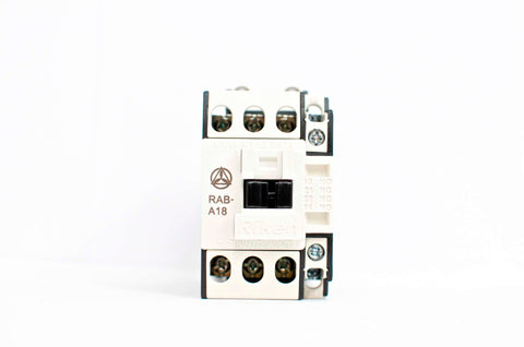 RIKEN Magnetic Contactor, RAB-A18 C1 3P1a1b, Coil Voltage: 110V