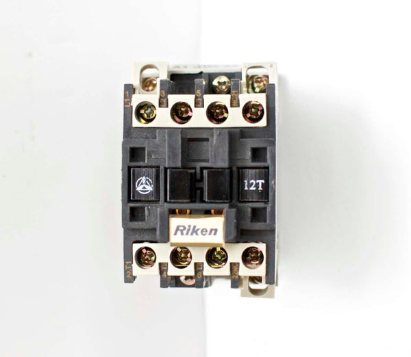 RIKEN Magnetic Contactor, RAB-12T01 AC1 3P1b, Coil Voltage: 110V