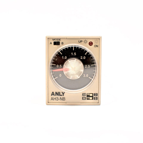 ANLY AH3-NB Multi Range Analogue Timer 3S/30S/3M/30M AC110V