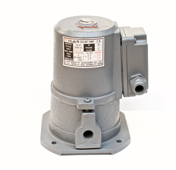 1/6 HP Machinery Coolant Pump, 220/440V, 1PH, Suction-type, CE, FLAIR MC-6000-1