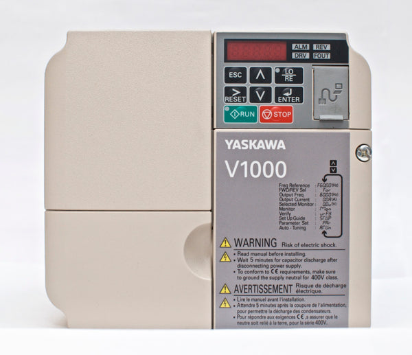 Yaskawa V1000 VFD Inverter Drive, 5.5KW (3HP), 200 ~ 240V, CIMR-VT2A0020BAA