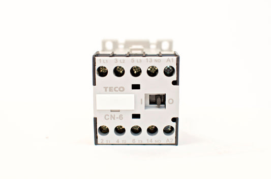 TECO CN-6 magnetic contactor, 220V coil, 3A1a NO