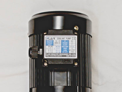 1/4 HP Filtered Coolant Pump, 220V/440V, 3PH, 240mm (9.5"), FLAIR SP-4240-220V