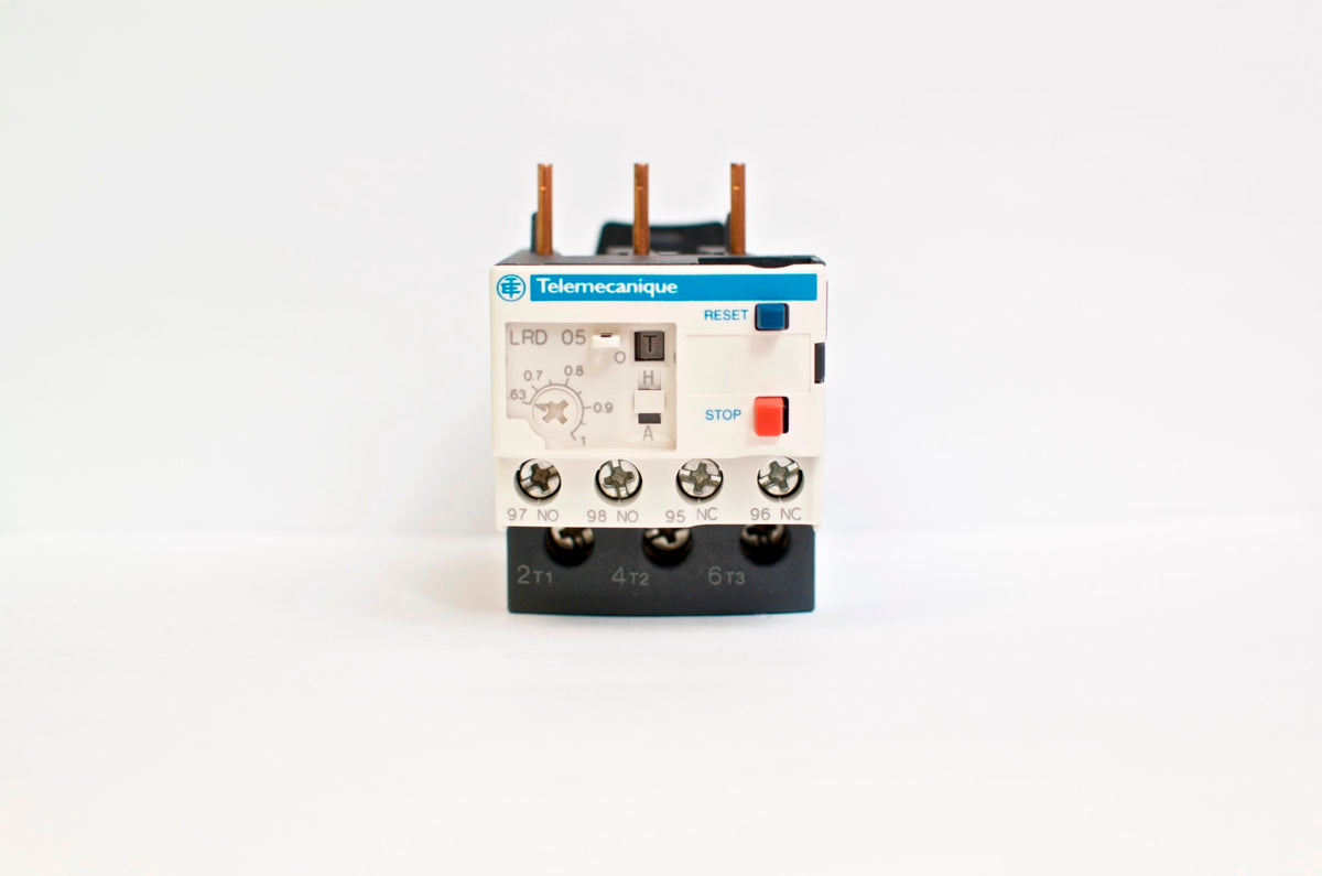 Schneider TeSys LR3D 05, thermal overload relay, 0.63~1 A, class 10A