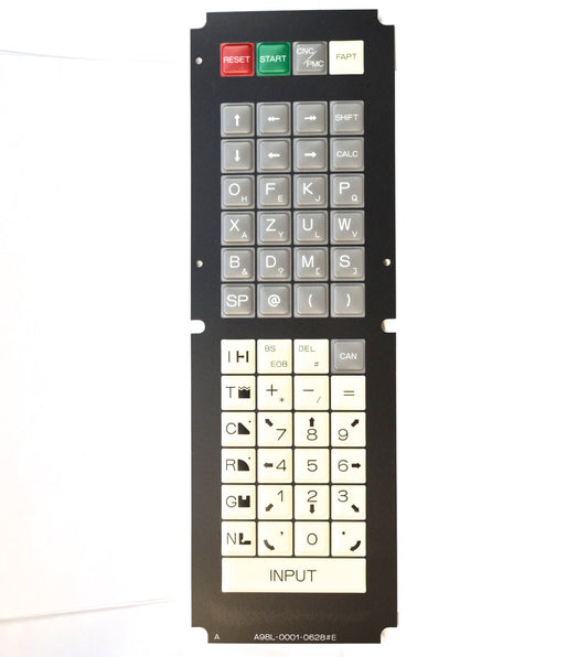FANUC membrane keysheet keypad P/N: A98L-0001-0628#E