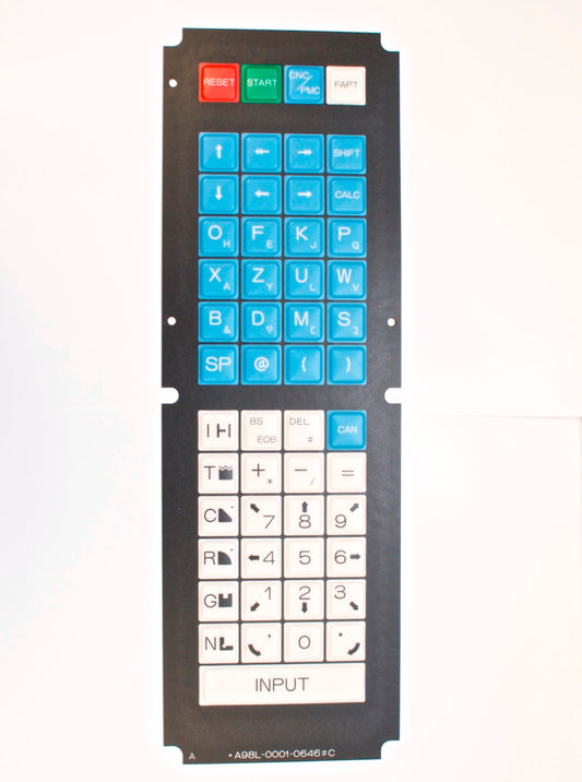 FANUC membrane keysheet keypad P/N: A98L-0001-0646#C