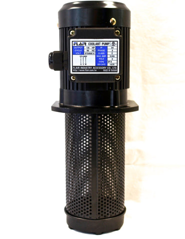 1/8 HP Filtered Coolant Pump, 575V/600V, 3PH, 180mm (7"), FLAIR SP-8180-575V