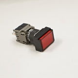 FUJI AH165-TLR11E3 Red Pushbutton Command Switch 24VDC LED (Pack of 5)