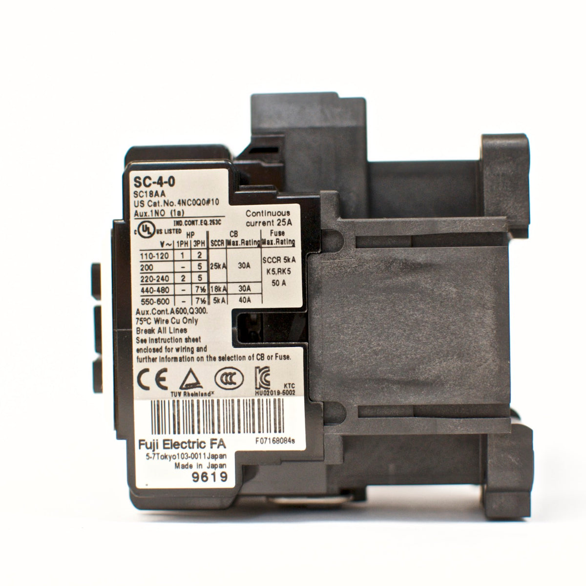 FUJI Magnetic Contactor SC-4-0 3A1a Coil: 100~120V