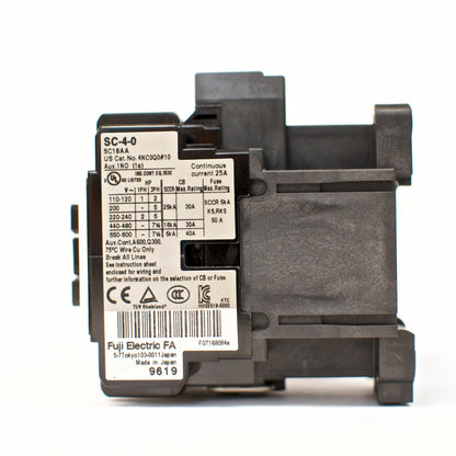 FUJI Magnetic Contactor SC-4-0 3A1a Coil: 100~120V