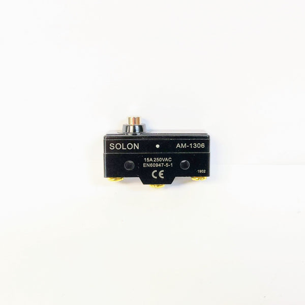 SOLON AM-1306 Limit Switch, Short Push Plunger, 15A/250V