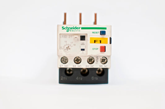 Schneider TeSys LR3D 21, thermal overload relay, 12~18 A, class 10A
