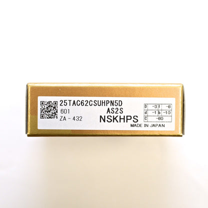 NSK 25TAC62CSUHPN5D CNC ballscrew support bearing 25x62x15 NSKHPS 25TAC62C