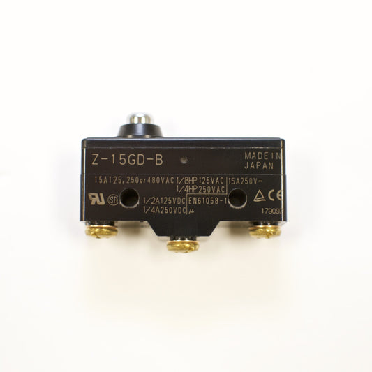 Omron Z-15GD-B Basic Switch, Short spring plunger, 0.5mm Contact gap