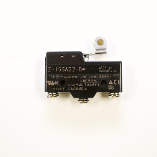 Omron Z-15GW22-B Basic Switch, Short hinge roller lever, 0.5mm Contact Gap