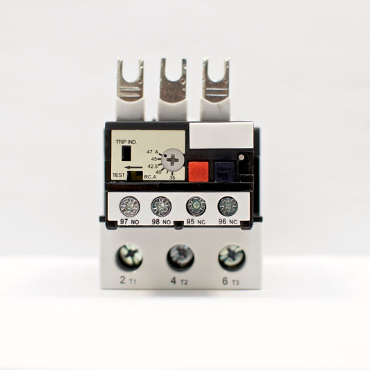 TECO RHU-80/47K4 thermal overload relay, Current range: 35 ~ 47A