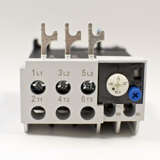 Shihlin TH-P20ES 15A thermal overload relay, Amp range: 12 ~ 18A