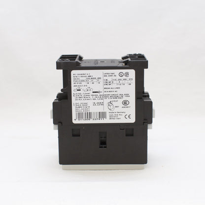 Siemens Magnetic Contactor 3RT1026-1AG20, 110V coil