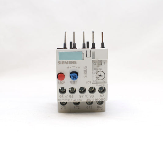 Siemens Overload Relay 3RU111-60GB0 0.45-0.63A