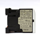 TECO CU-16 Magnetic Contactor, 220VAC Coil Voltage, 3A1a Contacts NO